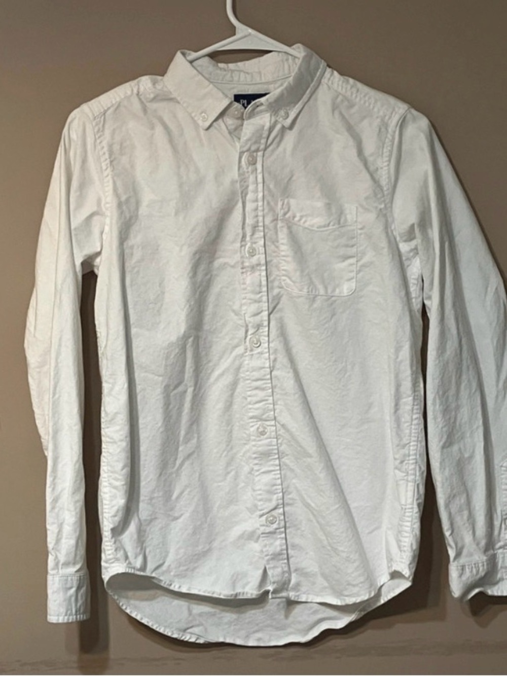 The Children's Place White Button-Down Shirt